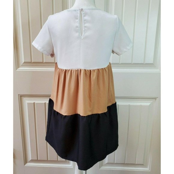 Shein Womens Casual Swing Dress Multicolored Sz S - Picture 2 of 8